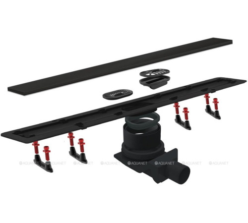 Линейный трап Pestan Confluo Frameless Line 950 мм черный матовый 13701323