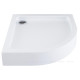 Поддон акриловый Aquanet GL180 1/4 круга 90х90х18 см 00265571