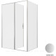Душевое ограждение Allen Brau Priority 1400x1000 мм 8 мм серебро браш 3.31035.BA/3.31047.BA