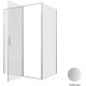 Душевое ограждение Allen Brau Priority 1400x1000 мм 8 мм серебро браш 3.31035.BA/3.31047.BA