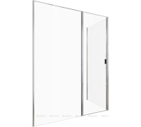 Душевое ограждение Allen Brau Priority 1600х800 мм 8 мм хром 3.31037.00/3.31040.00