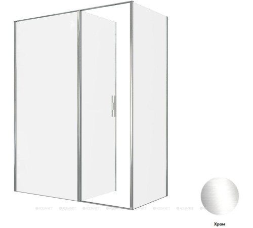 Душевое ограждение Allen Brau Priority 1600х800 мм 8 мм хром 3.31037.00/3.31040.00