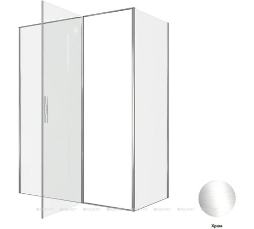 Душевое ограждение Allen Brau Priority 1600х800 мм 8 мм хром 3.31037.00/3.31040.00