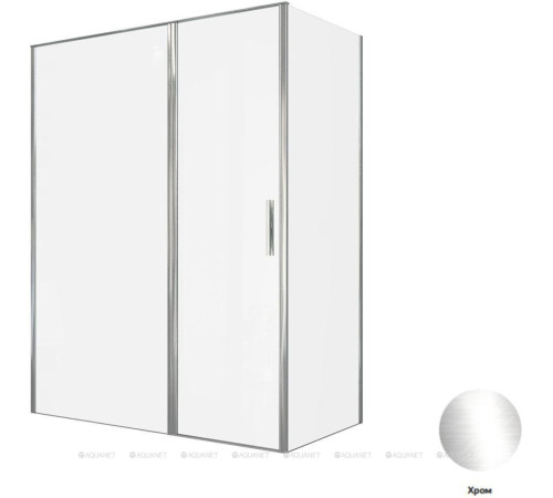 Душевое ограждение Allen Brau Priority 1600х800 мм 8 мм хром 3.31037.00/3.31040.00