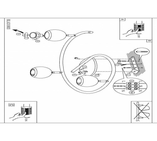 Спот Eglo ПРОМО Bimeda 31003