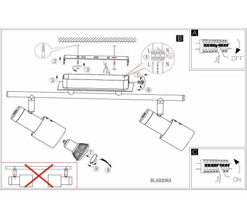 Спот Eglo Davida 92085