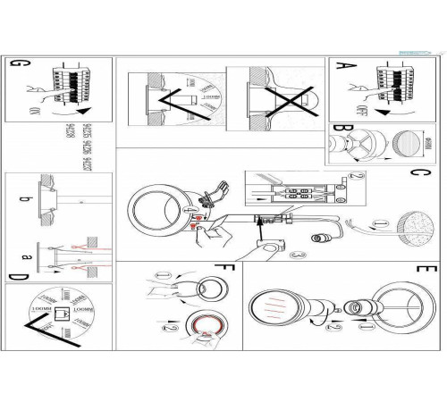 Встраиваемый светильник Eglo ПРОМО Peneto 94237