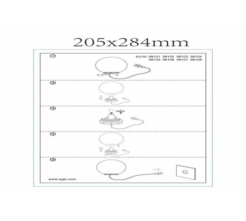 Шар световой Eglo ПРОМО Monterolo 98103