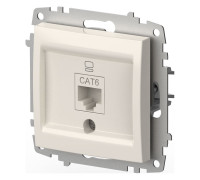 Розетка Ethernet RJ-45 без рамки Elbi Eleсtriс Zena Vega 609-010200-247