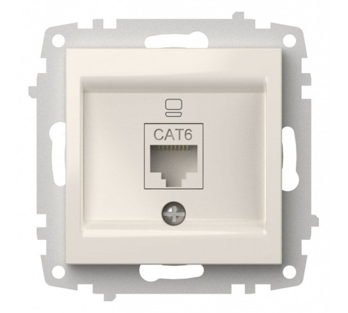 Розетка Ethernet RJ-45 без рамки Elbi Eleсtriс Zena Vega 609-010200-247