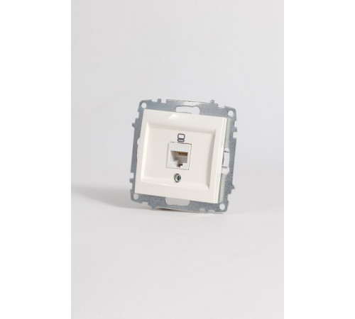 Розетка Ethernet RJ-45 без рамки Elbi Eleсtriс Zena Vega 609-010200-247
