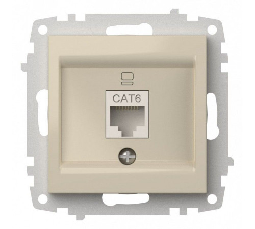 Розетка Ethernet RJ-45 без рамки Elbi Eleсtriс Zena Vega 609-010300-247