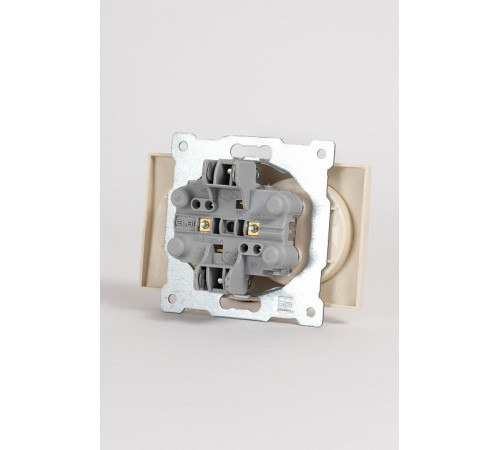 Розетка двойная без заземления, без рамки Elbi Eleсtriс Zena Vega 609-010300-908