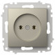 Розетка без заземления, без рамки Elbi Eleсtriс Zena Vega 609-011400-215