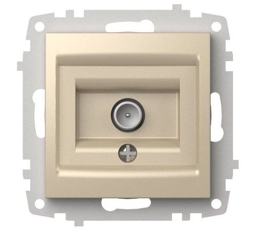 ТВ-розетка оконечная без рамки Elbi Eleсtriс Zena Vega 609-012500-273