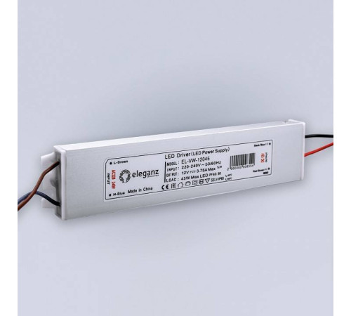 Блок питания с проводом Eleganz EL-VW-12045