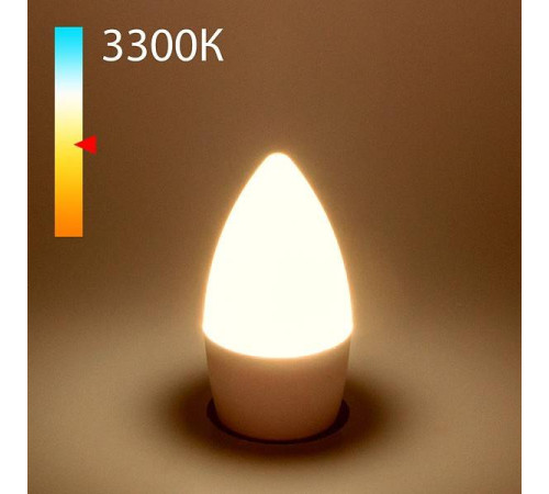 Лампа светодиодная Elektrostandard Свеча E27 8Вт 3300K a048352