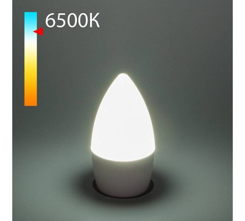 Лампа светодиодная Elektrostandard Свеча E27 8Вт 6500K a048594