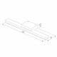 Подсветка для зеркала Elektrostandard Protect 12 Вт 600 мм a052870