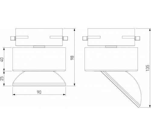 Светильник на штанге Elektrostandard Smooth a062874