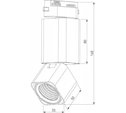 Светильник на штанге Elektrostandard Cubus a062877