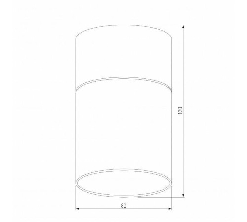 Накладной светильник Elektrostandard Lumen a064709
