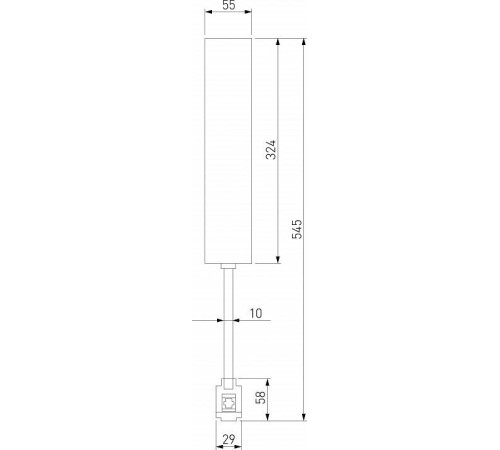 Основание на штанге Elektrostandard Esthetic Magnetic a065442