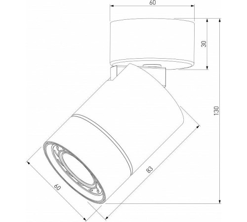 Светильник на штанге Elektrostandard Niro a065462