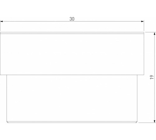 Заглушка для модуля Elektrostandard Module System a066191