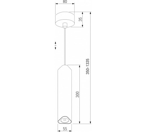 Подвесной светильник Elektrostandard Trio a067066
