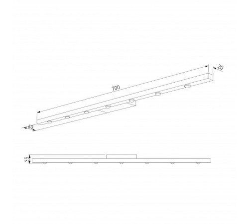 Подсветка для картины Elektrostandard Artline 40162/LED