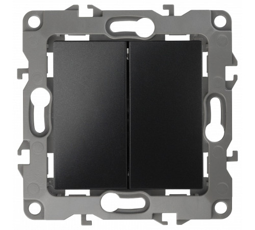 Переключатель двухклавишный без рамки Эра Эра 12 12-1106-05