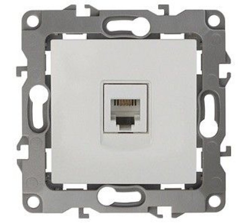 Розетка телефонная RJ-11 без рамки Эра Эра 12 12-3105-01