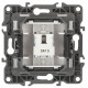 Розетка телефонная RJ-11 без рамки Эра Эра 12 12-3105-01