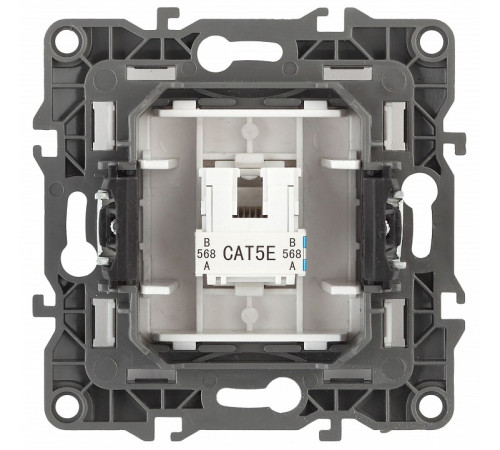 Розетка Ethernet RJ-45 без рамки Эра Эра 12 12-3107-04