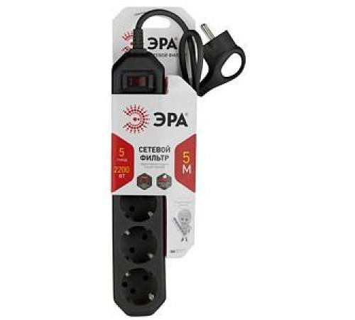 Сетевой фильтр Эра USF-5es-5m-B Б0019737