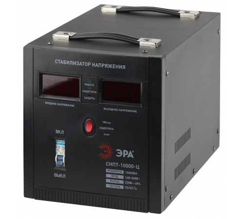Стабилизатор напряжения Эра СНПТ-10000-Ц