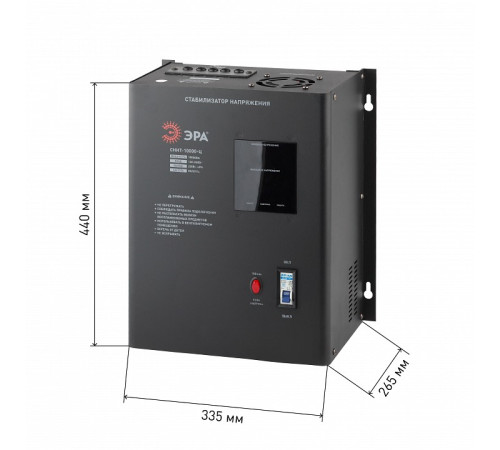 Стабилизатор напряжения Эра СННТ-10000-Ц