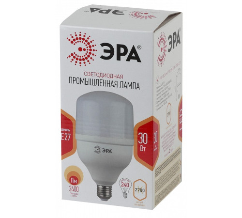 Лампа светодиодная Эра Стандарт LED POWER T100-30W-2700-E27