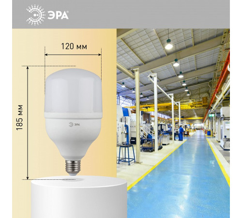 Лампа светодиодная Эра Стандарт LED POWER T120-40W-4000-E27