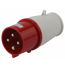 Вилка прямая ЭРА 3P+PE 32А IP44 V-32-3P-PE-IP44