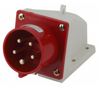 Вилка прямая 3P+PE+N Эра  VS-16-3P-PE-N-IP44