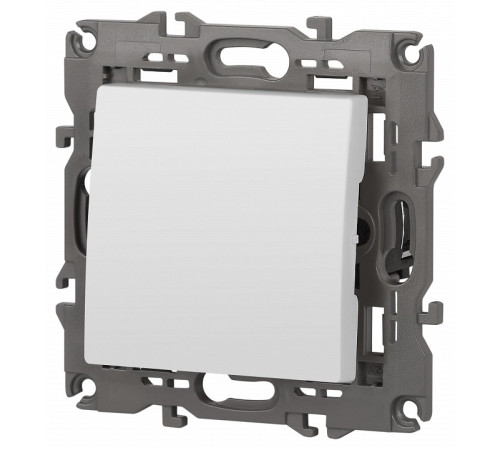 Переключатель одноклавишный без рамки Эра Эра Elegance 14-1103-01