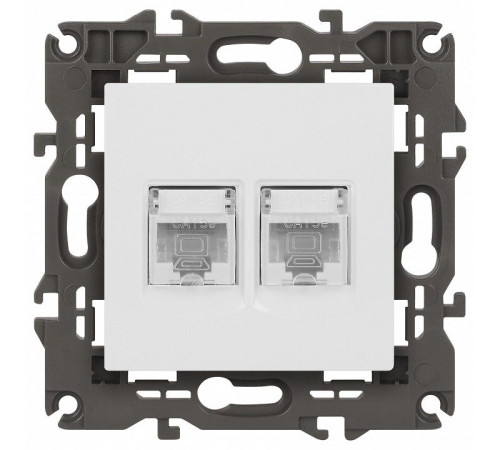 Розетка Ethernet RJ-45 без рамки Эра Эра Elegance 14-3108-01