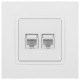 Розетка Ethernet RJ-45 без рамки Эра Эра Elegance 14-3108-01