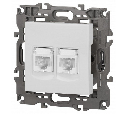 Розетка Ethernet RJ-45 без рамки Эра Эра Elegance 14-3108-01