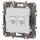 Розетка Ethernet RJ-45 без рамки Эра Эра Elegance 14-3108-01