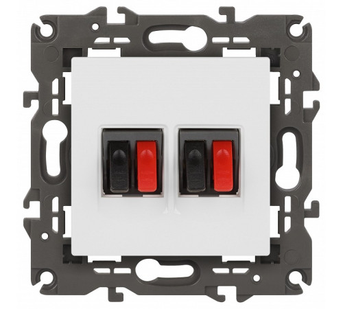 Розетка акустическая без рамки Эра Эра Elegance 14-3112-01