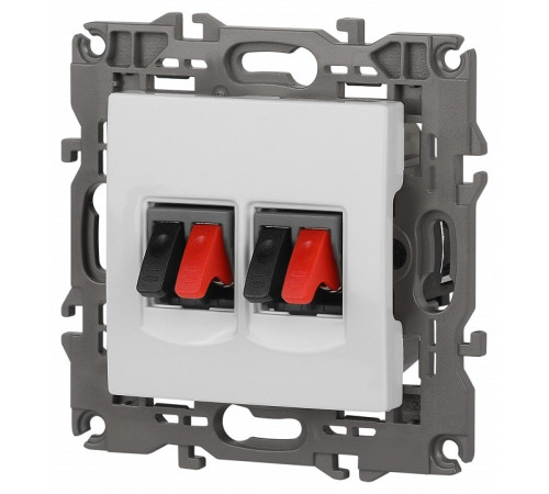 Розетка акустическая без рамки Эра Эра Elegance 14-3112-01