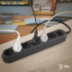 Удлинитель с выключателем Эра USF-6es-1,5m-B-BOX